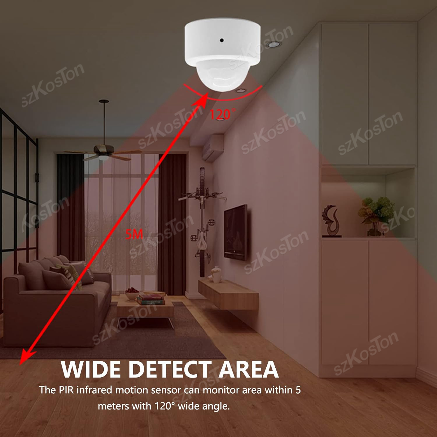 eWelink APP Zigbee Motion Sens - Home Security Home Assistant ulasan dan harga