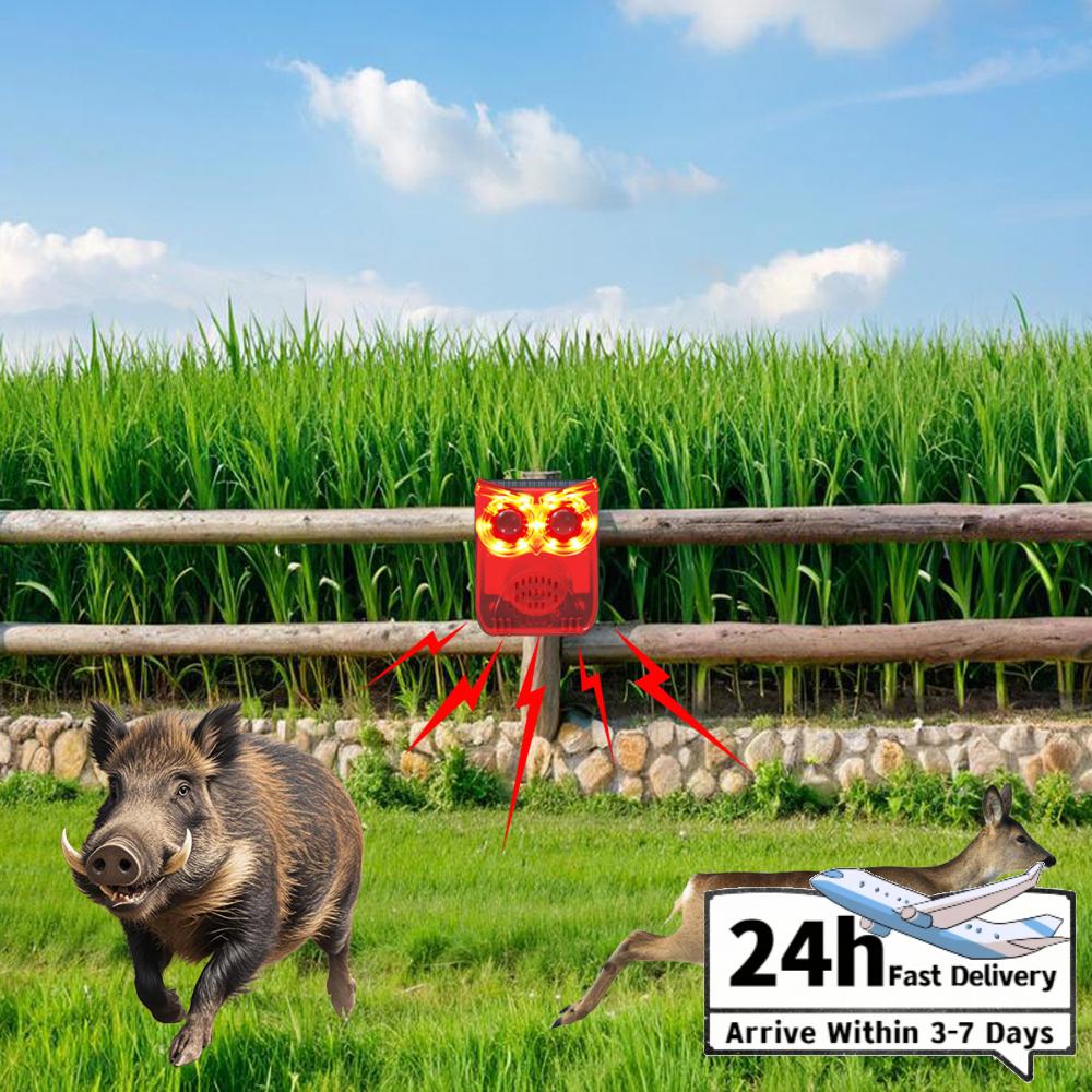 Solar Outdoor Motion Sensor Al - Barking Dog Alarm ulasan dan harga