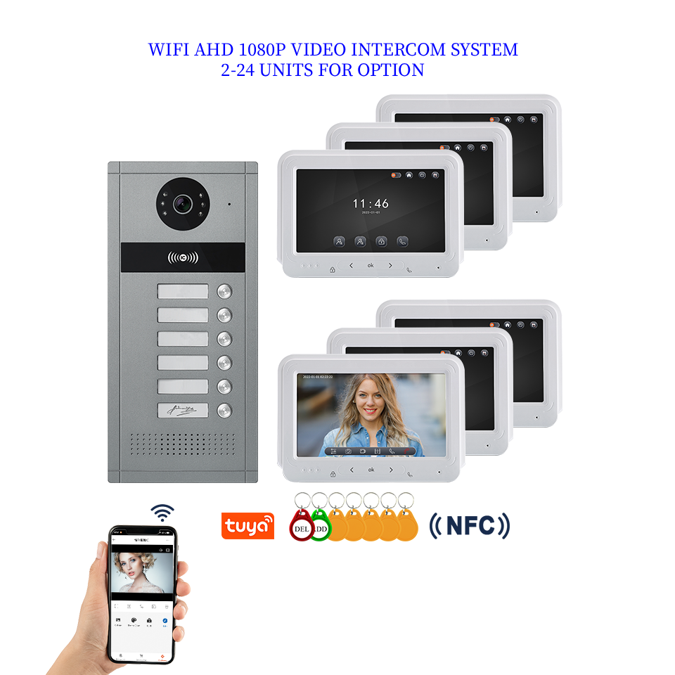 Tuya WIFI Video Intercom Syste - Home Security Uk ulasan dan harga