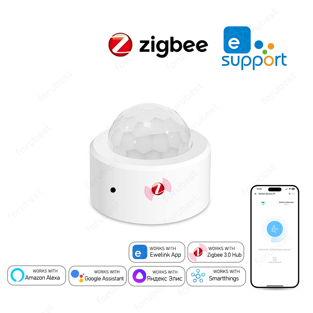 Zigbee 3.0 Human Motion Sensor - Home Security Alarm ulasan dan harga