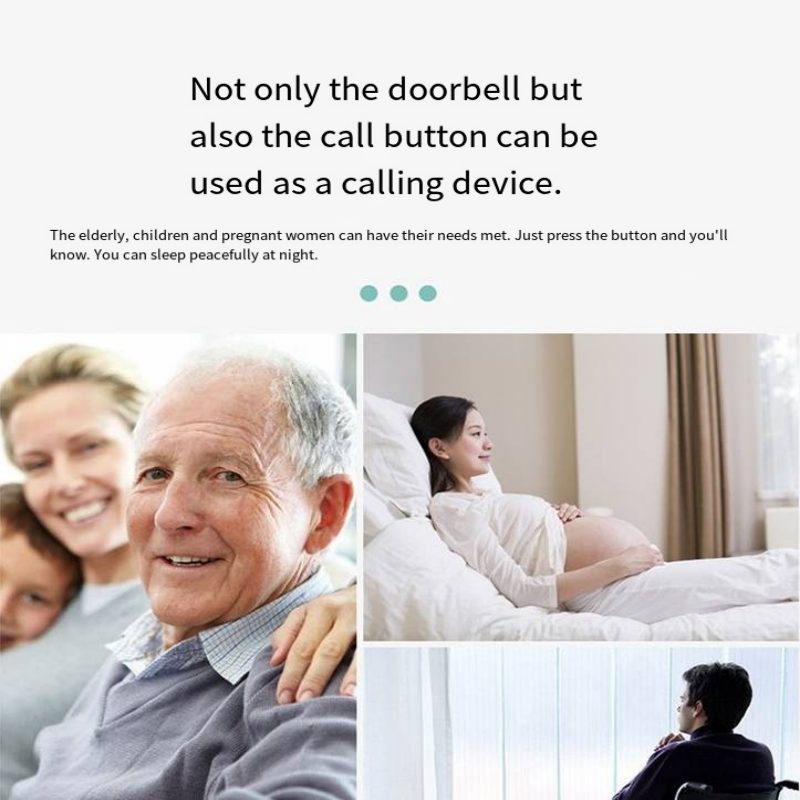 Smart Wireless Welcome Doorbel - Home Security Uk ulasan dan harga