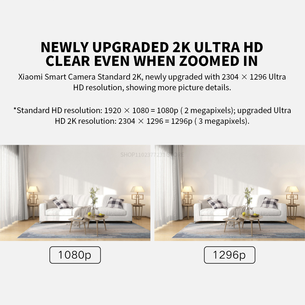 Xiaomi Smart IP Camera 2K 1296 - Mi Home Security Xiaomi ulasan dan harga