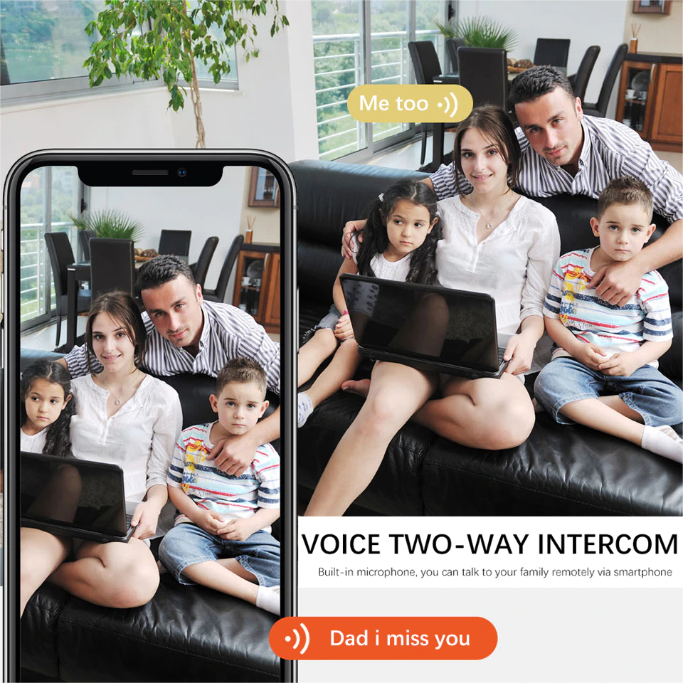 ANJIELO IP Camera 2MP Tuya WIF - Home Security Uk ulasan dan harga