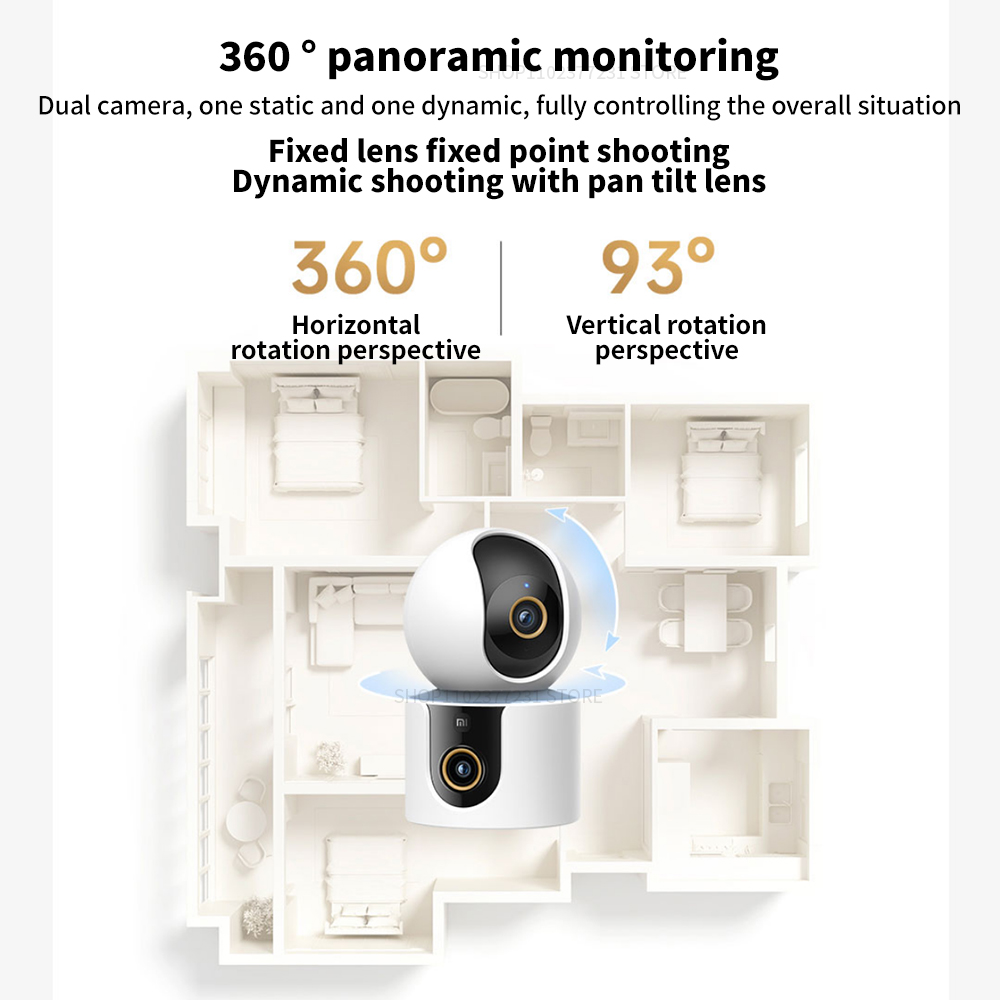 2025 Xiaomi Smart Camera C500  - Mi Home Security Xiaomi ulasan dan harga