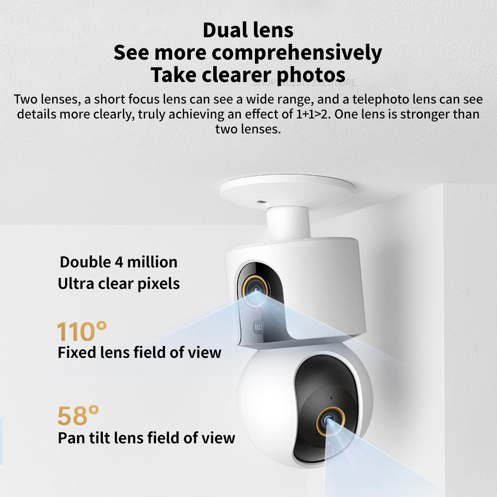 2025 Xiaomi Smart Camera C500  - Mi Home Security Xiaomi ulasan dan harga