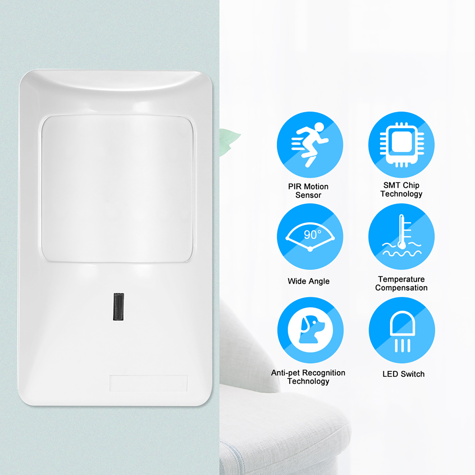 2pcs Sensor Anti-Pet PIR Motio - Pet Immune Pir Sensor ulasan dan harga