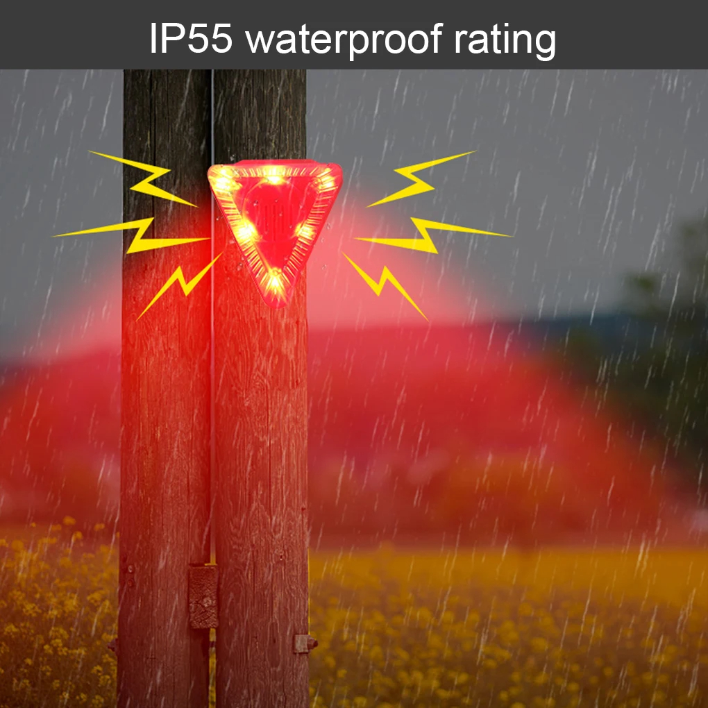 Solar Outdoor Alarm LED Flashi - Barking Dog Alarm ulasan dan harga