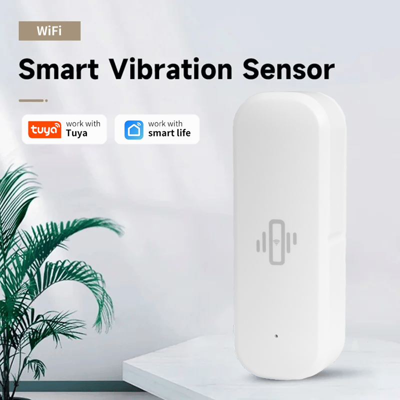Tuya Smart Devices WiFi Vibrat - Home Security Alarm ulasan dan harga