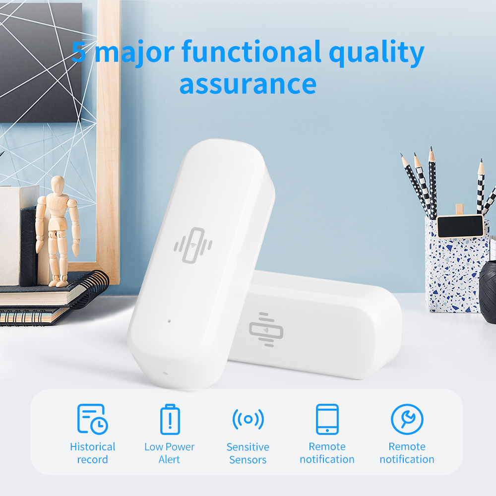 Tuya Smart Devices WiFi Vibrat - Home Security Alarm ulasan dan harga