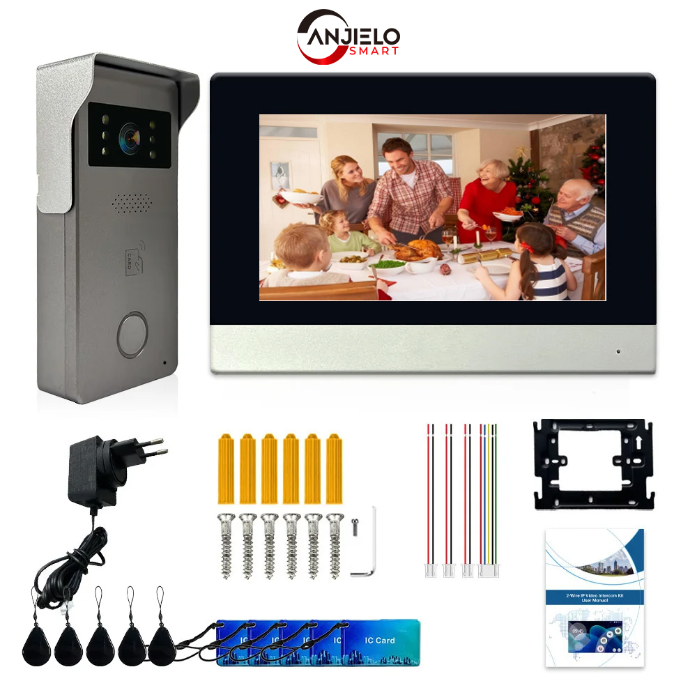 ANJIELO Tuya Smart Video Doorb - Home Security Uk ulasan dan harga