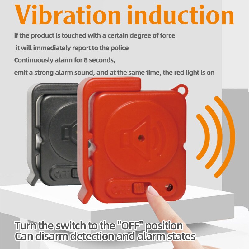 KERUI Wireless Vibration Alarm - Home Security Alarm ulasan dan harga