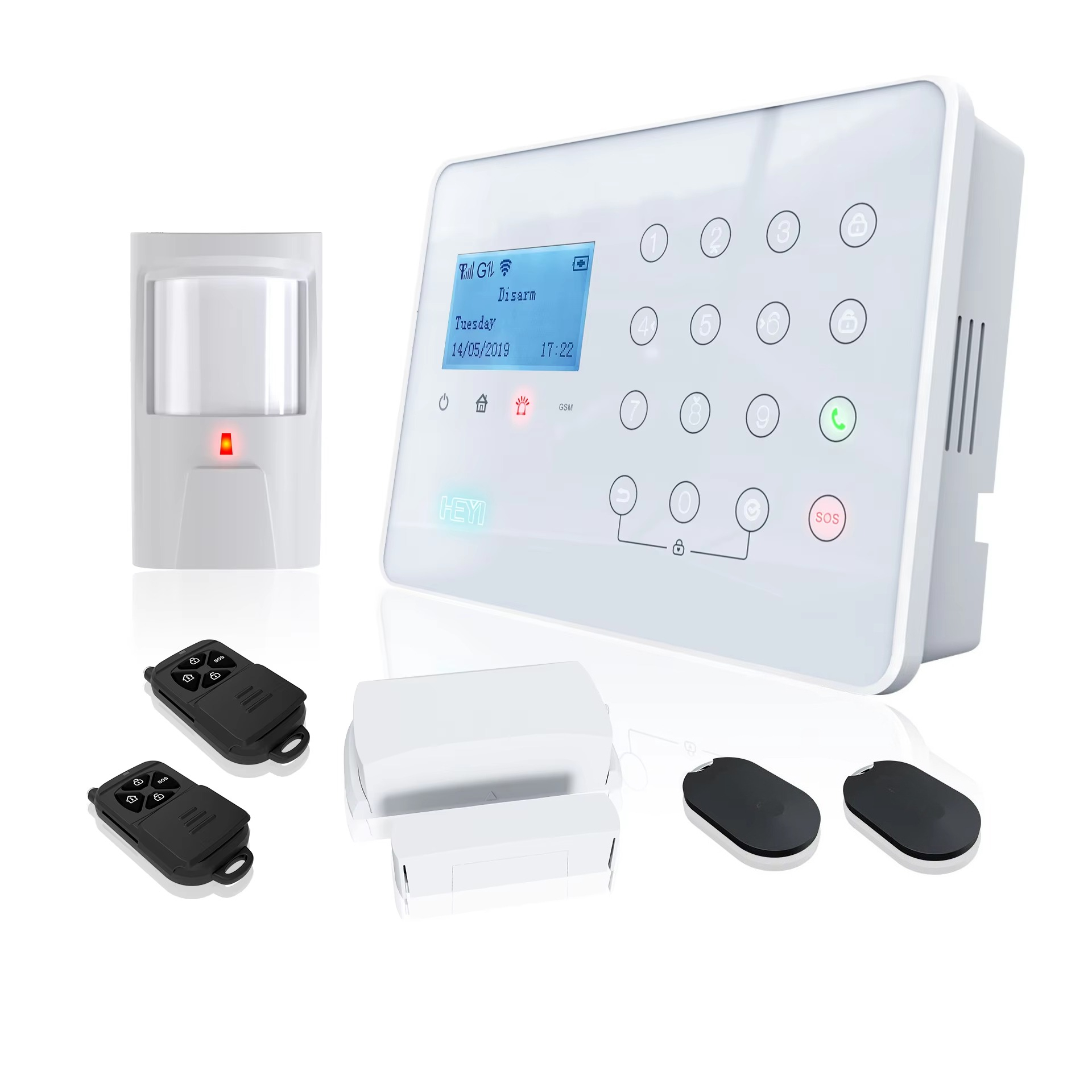 Alarm System  Wireless Securit - Home Security Alarm ulasan dan harga